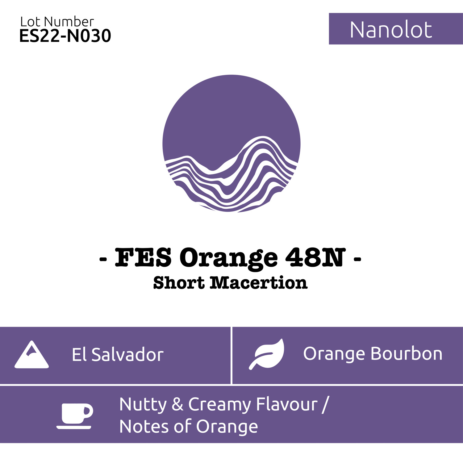 fes orange 48n - short maceration